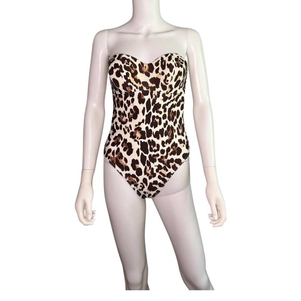 Figleaves Animal Print One Piece Swimsuit 32DD